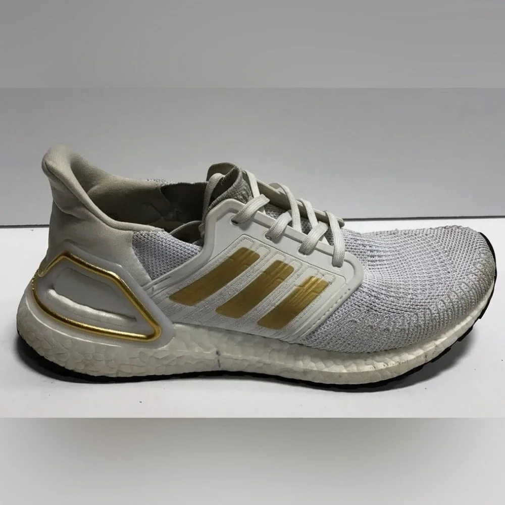 adidas Women's Ultraboost 20 Running Shoes White Size 9 M